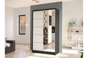 Glenmore Garderob m. Spegel White - Förvaring - Garderober & garderobssystem