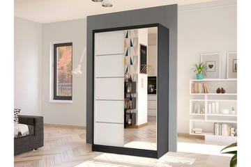 Glenmore Garderob m. Spegel White - Förvaring - Garderober & garderobssystem