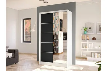 Glenmore Garderob m. Spegel White - Förvaring - Garderober & garderobssystem