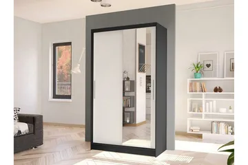 Glenmore Garderob m. Spegel White - Förvaring - Garderober & garderobssystem