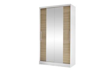 Glenmore Garderob m. Spegel White - Förvaring - Garderober & garderobssystem