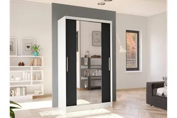 Glenmore Garderob m. Spegel White - Förvaring - Garderober & garderobssystem