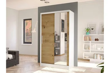 Glenmore Garderob m. Spegel White - Förvaring - Garderober & garderobssystem