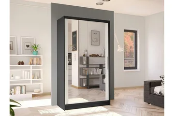 Glenmore Garderob m. Spegel White - Förvaring - Garderober & garderobssystem