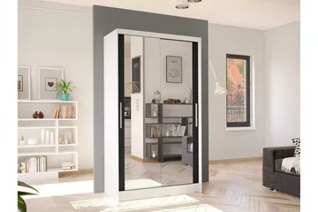 Glenmore Garderob m. Spegel White - Förvaring - Garderober & garderobssystem