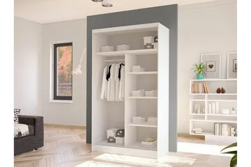 Glenmore Garderob NO_BRAND White - Förvaring - Garderober & garderobssystem
