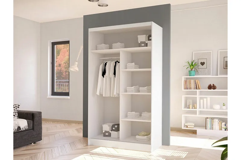 Glenmore Garderob NO_BRAND White - Förvaring - Garderober & garderobssystem