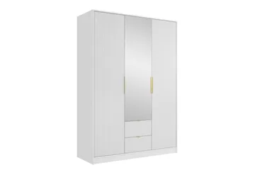 Gudelia Garderob 151x216 cm - Vit - Förvaring - Garderober & garderobssystem