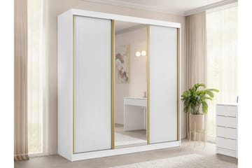 Gudelia Garderob 200x216 cm - Blå - Förvaring - Garderober & garderobssystem