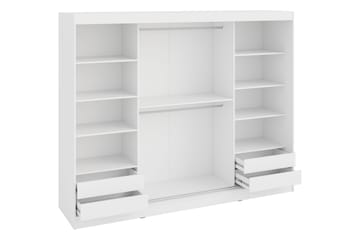 Harvans Garderob 250x203 cm - Svart - Förvaring - Garderober & garderobssystem