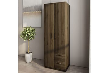 Hearst Garderobsskåp 60x171,8 cm - Valnöt - Förvaring - Garderober & garderobssystem