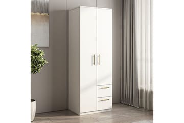 Hearst Garderobsskåp 60x171,8 cm - Vit - Förvaring - Garderober & garderobssystem