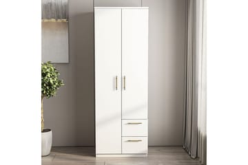 Hearst Garderobsskåp 60x171,8 cm - Vit - Förvaring - Garderober & garderobssystem