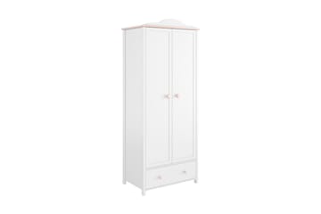 Hilts Garderob 85x196 cm NO_BRAND Vit||Pink - Förvaring - Garderober & garderobssystem