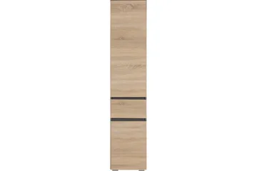 Hudnall Garderob 38x35 cm Hög - Antracit/Vit - Förvaring - Garderober & garderobssystem