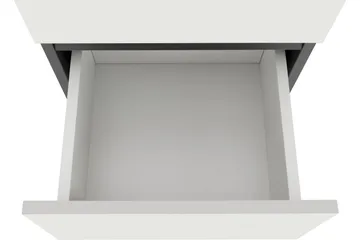 Hudnall Garderob 38x35 cm Låg - Antracit/Natur - Förvaring - Garderober & garderobssystem