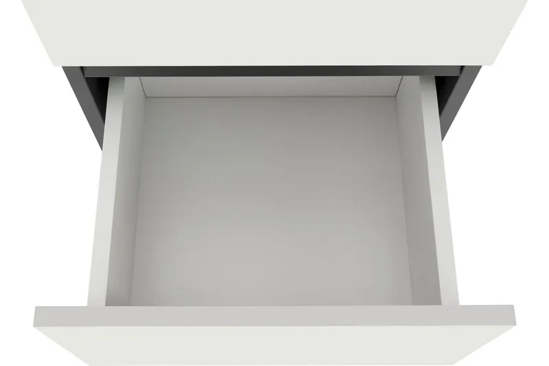 Hudnall Garderob 38x35 cm Låg - Antracit/Natur - Förvaring - Garderober & garderobssystem