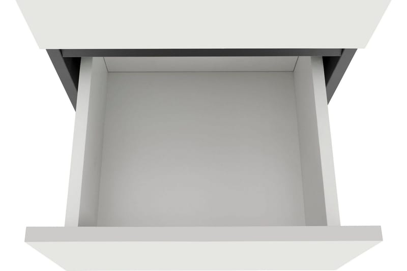 Hudnall Garderob 38x35 cm Låg - Antracit/Natur - Förvaring - Garderober & garderobssystem