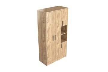 Iskral Garderob 90x177 cm - Brun - Förvaring - Garderober & garderobssystem