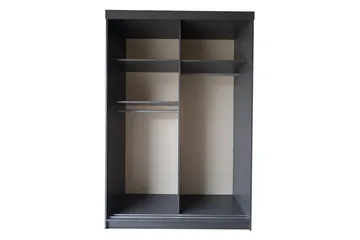 Isolaz Garderob 60x138 cm LED-belysning - Vit/Grå - Förvaring - Garderober & garderobssystem