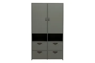 Jirueque Garderob med Förvaring - Grå - Förvaring - Garderober & garderobssystem