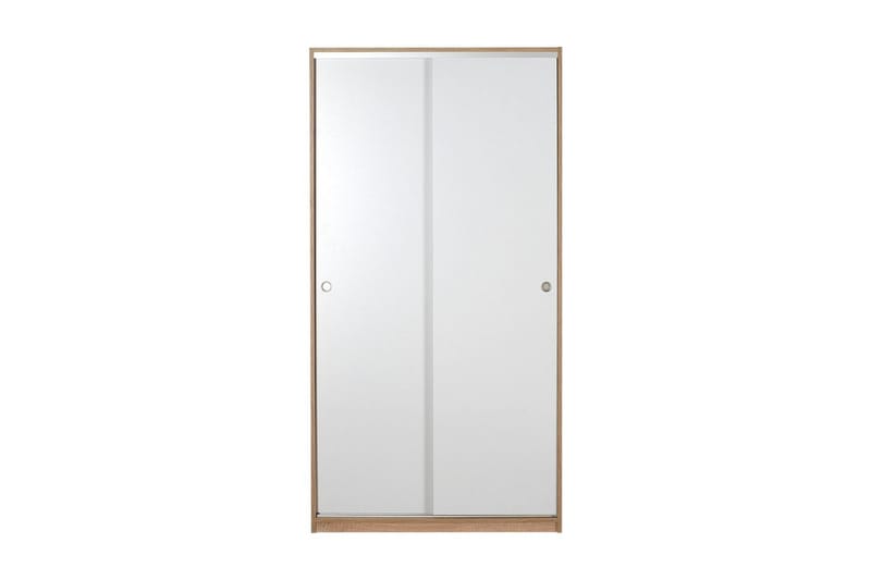 Jovel Garderob 94x182 cm - Vit/Korallrosa - Förvaring - Garderober & garderobssystem