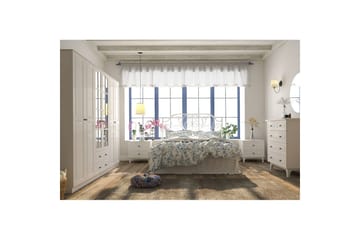 Jovric Garderob 210x184 cm - Matt Vit - Förvaring - Garderober & garderobssystem