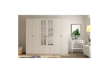 Jovric Garderob 210x210 cm - Matt Vit - Förvaring - Garderober & garderobssystem