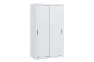 Julissa Garderob 120 cm i Målat Trä - Vit - Förvaring - Garderober & garderobssystem