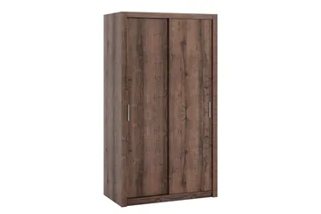 Julissa Garderob 120 cm i Trä - Brun - Förvaring - Garderober & garderobssystem