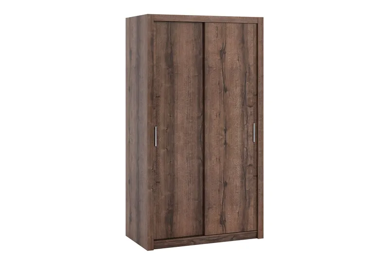 Julissa Garderob 120 cm i Trä, Brun