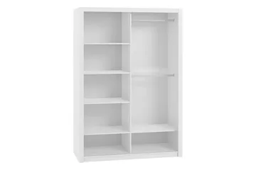 Julissa Garderob 150 cm med Spegel - Natur - Förvaring - Garderober & garderobssystem