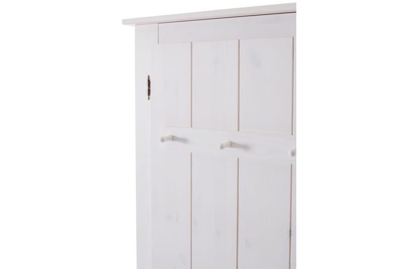 Kagomiel Garderob m. Spegel - Vit - Förvaring - Garderober & garderobssystem