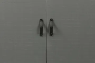 Kahe Garderob 100x195 cm - Grå/svart - Förvaring - Garderober & garderobssystem