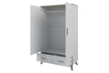 Kardos Garderob 110 cm - Natur/Svart - Förvaring - Garderober & garderobssystem