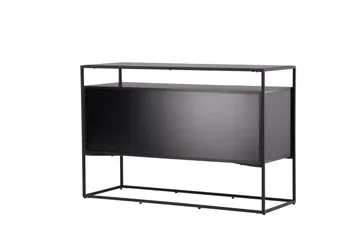 Kingsport Garderob 120x80 cm - Svart - Förvaring - Förvaringsmöbler - Sideboard & skänk