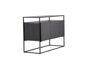 Kingsport Garderob 120x80 cm - Svart - Förvaring - Förvaringsmöbler - Sideboard & skänk