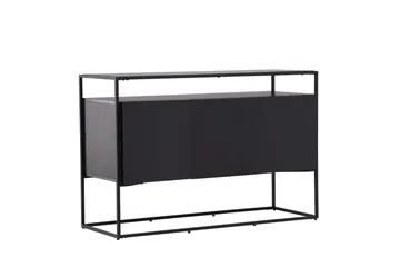 Kingsport Garderob 120x80 cm - Svart - Förvaring - Förvaringsmöbler - Sideboard & skänk