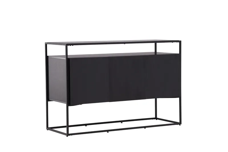 Kingsport Garderob 120x80 cm - Svart - Förvaring - Förvaringsmöbler - Sideboard & skänk