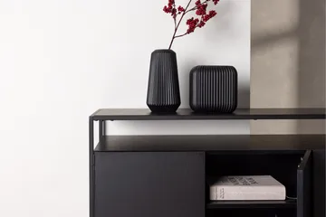 Kingsport Garderob 120x80 cm - Svart - Förvaring - Förvaringsmöbler - Sideboard & skänk