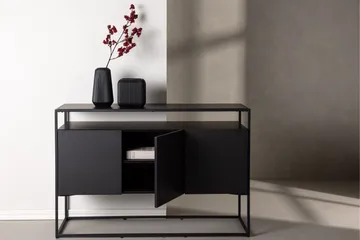 Kingsport Garderob 120x80 cm - Svart - Förvaring - Förvaringsmöbler - Sideboard & skänk