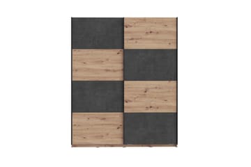 Kocherinovo Garderob 62x171 cm - Brun/Grå - Förvaring - Garderober & garderobssystem