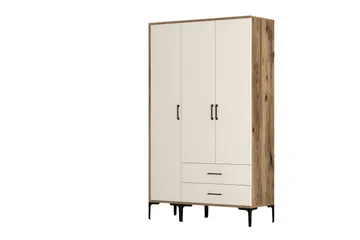 Kumsal Garderob 120 cm - Cream - Förvaring - Garderober & garderobssystem
