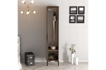 Kumsal Garderob 40 cm - Valnöt - Förvaring - Skåp - Förvaringsskåp