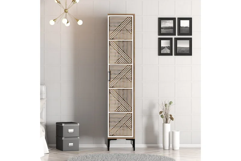 Kumsal Garderob 40 cm - Vit - Förvaring - Skåp - Förvaringsskåp