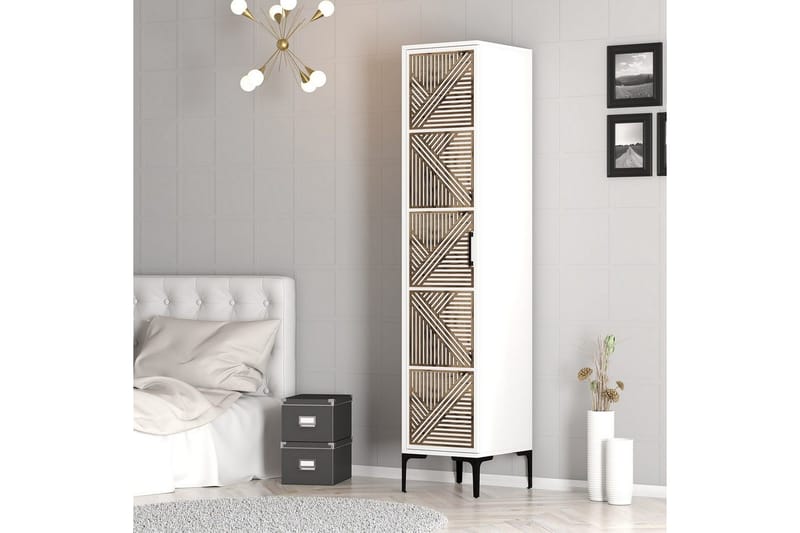 Kumsal Garderob 40x47,5 cm - Vit - Förvaring - Garderober & garderobssystem