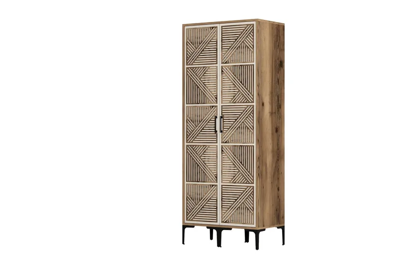 Kumsal Garderob 80 cm - Cream - Förvaring - Garderober & garderobssystem