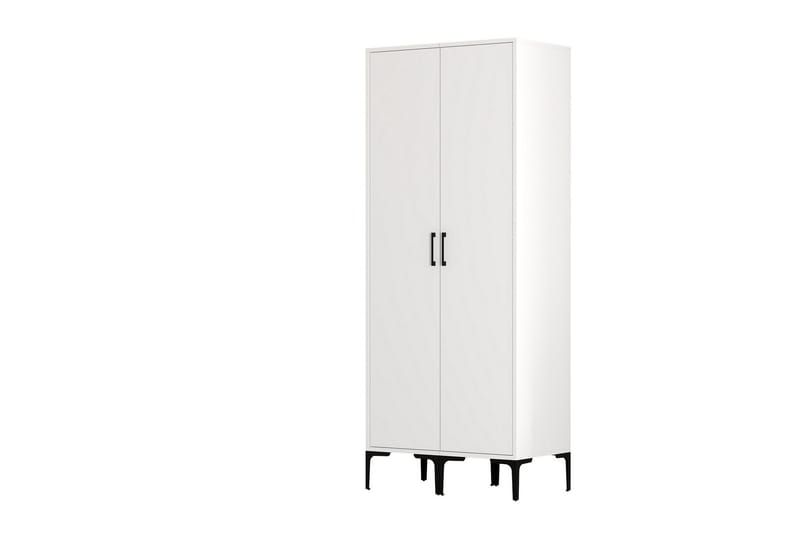 Kumsal Garderob 80 cm - Vit - Förvaring - Garderober & garderobssystem