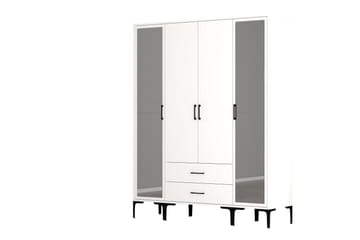 Kumsal Garderob med Spegel - Vit - Förvaring - Garderober & garderobssystem