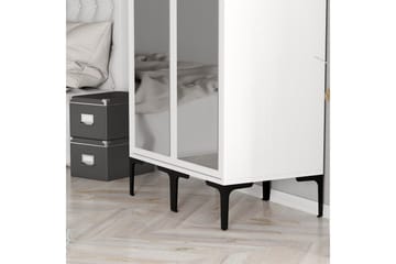 Kumsal Garderob med Spegel - Vit - Förvaring - Garderober & garderobssystem